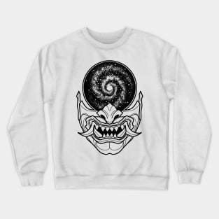 japaness mask Crewneck Sweatshirt